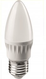 Лампа св/д свеча С37 6W E27 4000K 103х37 Онлайт 71631 509369